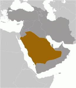 Arabia Saudita_large_locator