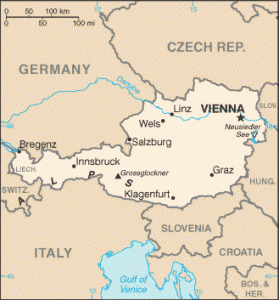 Austria-map