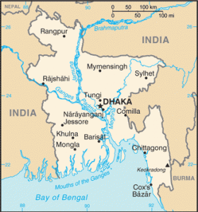Bangladesh-map