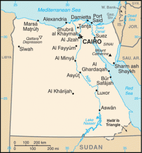 Egipt-map