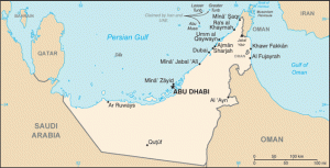 Emiratele Arabe Unite-map