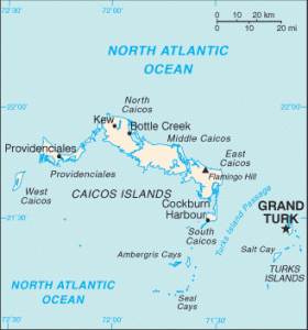 Insulele Turks si Caicos-map
