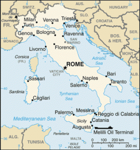 Italia-map