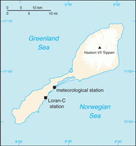 Jan Mayen-map