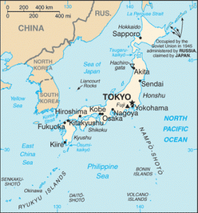 Japonia-map