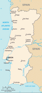 Portugalia-map