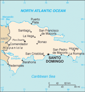 Republica Dominicana-map
