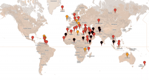 Harta discriminarii libertatii de exprimare