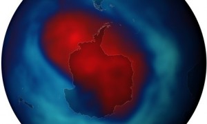 The ozone hole reached its biggest extent for the year