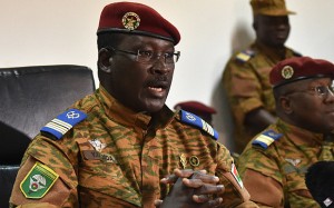 Isaac Zida, named by Burkina Faso's army