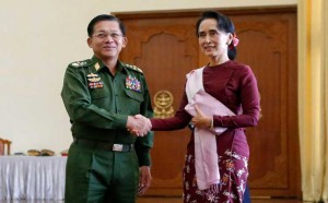aung san suu kyi myanmar junta militara presedinte