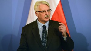 polonia ministru externe Witold Waszczykowski